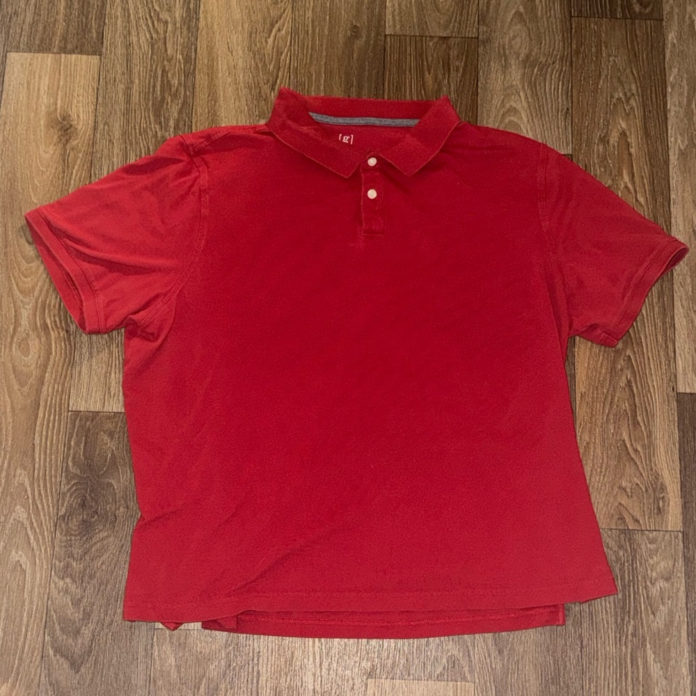 George Men's Red Polo shirt 2XL